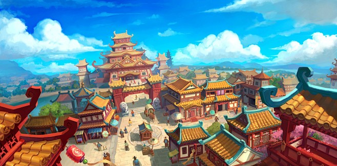 三叠色