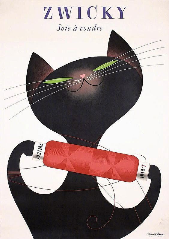 猫咪海报设计 ​​​​