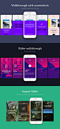 Products : Carefully made Welcome & Login flow. Parts was made to save your time on creating boring screens in Sketch. We made them interesting and different, you can use them as you wish. Also there is awesome interaction animation! (.mov/.prd)