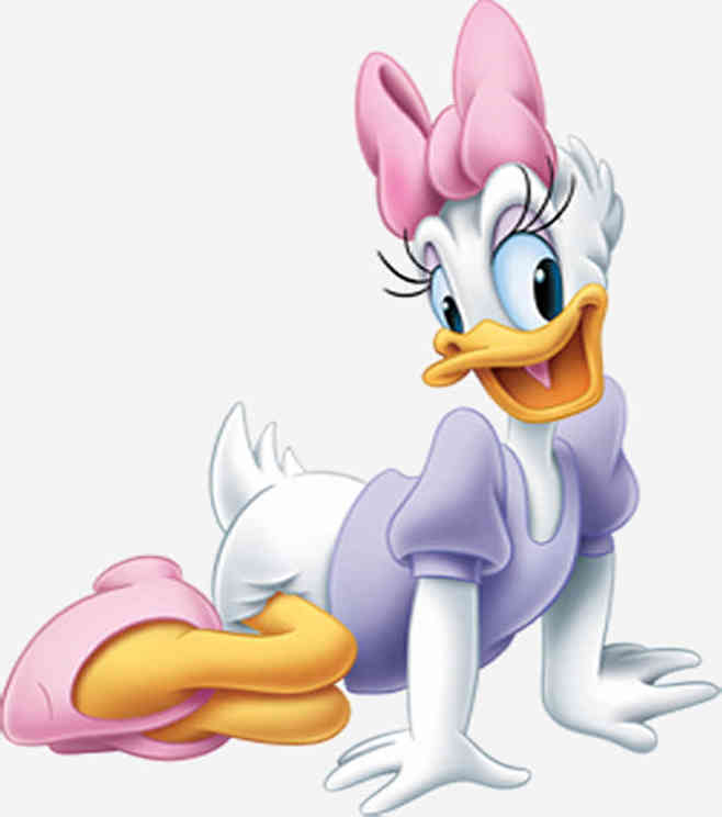 唐老鸭美丽的女朋友黛西动漫人物