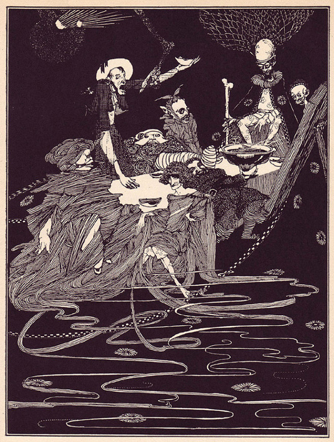 爱伦坡的故事 1919   插画艺术家 ...