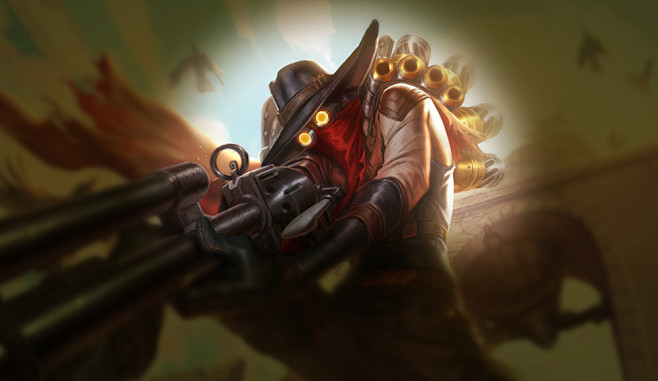 戏命师烬普通皮肤西部牛仔