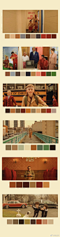 【设计师必看的配色方案】跟着电影学配色，韦斯·安德森（Wes Anderson）电影中独特的色彩美学总是让人惊艳不已！