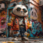 yuanhaoyang_Pixar_style_a_humanized_giant_panda_in_stylish_clot_548a728d-0df7-47fa-b223-802c821b5254