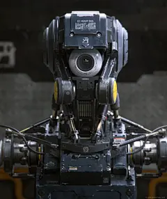 G.U.S.T.A.V., Julen Urrutia : A robotic bust called Gustav. It's a part from my current project, I wanted to render and post it before finishing the whole thing.