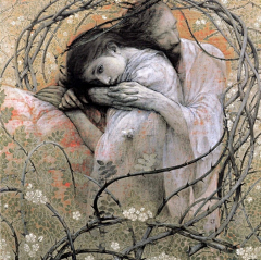 脑壳爆炸采集到油画版画