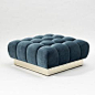 Todd Merrill Tufted Sectional Seating