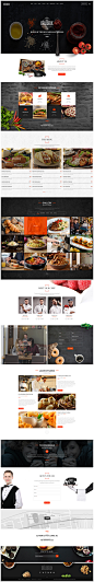Delicieux - Exquisite Restaurant PSD Template : Delicieux– Restaurant PSD Template is a creative PSD template that can be used to build restaurants, bars and cafe site. Layers are organised perfectly, and is based on bootstrap 12 column system. Its modern