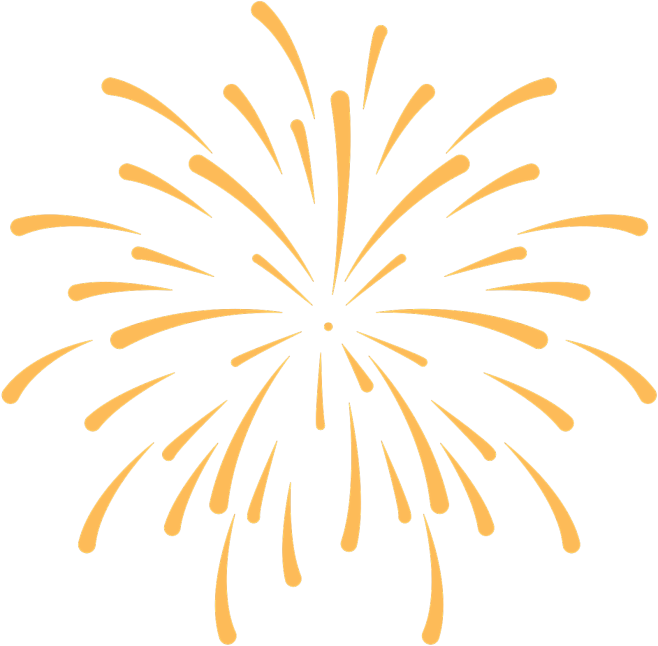 Single firework illu...