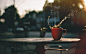 General 1680x1050 coffee mugs table house chair bokeh trees lens flare water drops