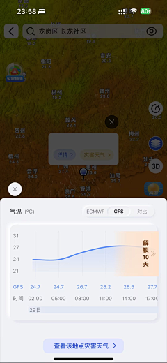 人满为患啊龙采集到移动端-看天app