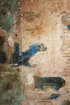 破旧的砖墙。背景。