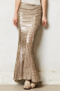 Sirene Sequin Skirt - anthropologie.com