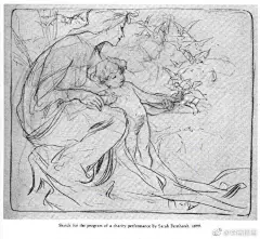 艺术大师 穆夏 罕见的手稿