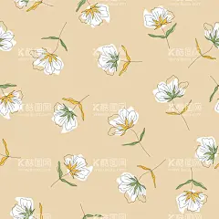 小花朵棕色  - 源文件下载【酷图网】小花朵,棕色,优雅,大牌,时尚