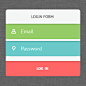爱果果 » 一组登录表单界面下载