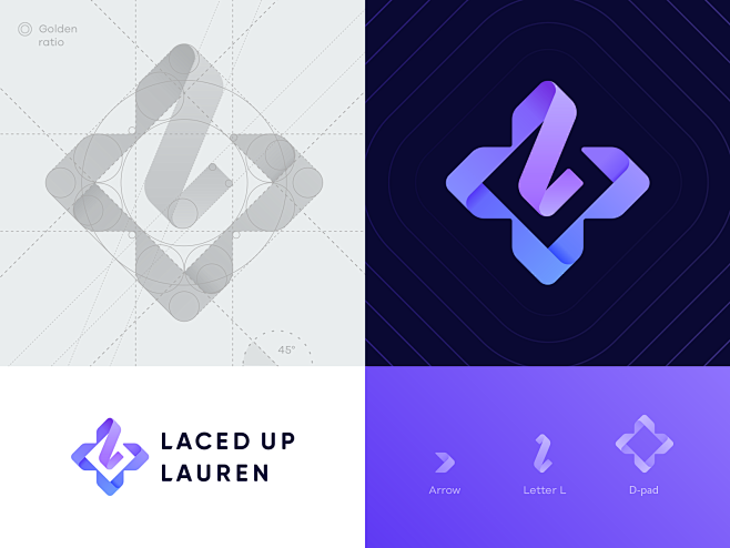系带 Lauren Grid