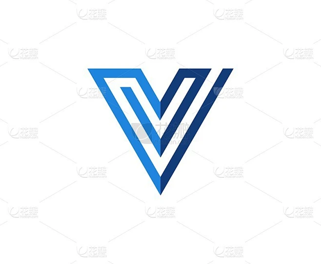 V图标素材-花瓣网