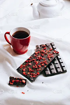 茶壶,马克杯,巧克力,垂直画幅,褐色,膳食,特写,甜点心,可可树的果实,食品