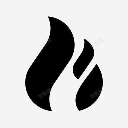 火焰火灾气体图标 页面网页 平面电商 创意素材