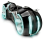 Driveable tron light cycle