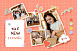 Free vector hand drawn child like collage template