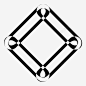 图案三角架对称图标 icon 标识 标志 UI图标 设计图片 免费下载 页面网页 平面电商 创意素材