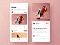 Some thoughts on the design of sharing app branding mobile animation 网页 illustration ux design 设计 ui