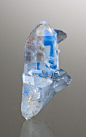 Papagoite included in Quartz from South Africa