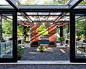 Small minimalist detached garden shed photo in Boston