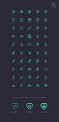 Stroke Gap Icons Set Vol.2 | GraphicBurger