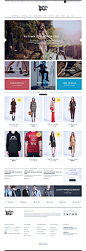 #fashion, header, clean #ecommerce: 