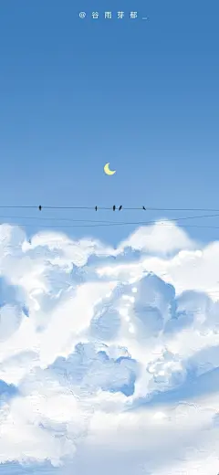 cr.微博@谷雨芽郁__201226_风景 油画 质感 手机壁纸