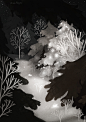 Winter Solstice : A series of illustrations inspired by Winter Solstice traditions with a touch of Latvian folklore