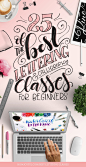 25 Online Lettering and calligraphy classes