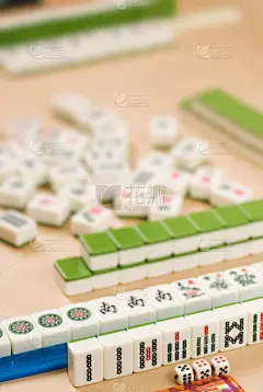 麻将,垂直画幅,休闲活动,进行中,无人,符号,古老的,东亚,特写,单词