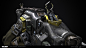 Call of Duty: Black Ops 3 -  Vesper SMG, Caleb Turner : Sub Machine Gun: Black Ops 3
Concept - Elliot Lilly/ Caleb Turner (sights)
Approved Game Model - Caleb Turner
High Poly Model - Caleb Turner
Game Model UVs and Optimization - Caleb Turner
Texturing/M
