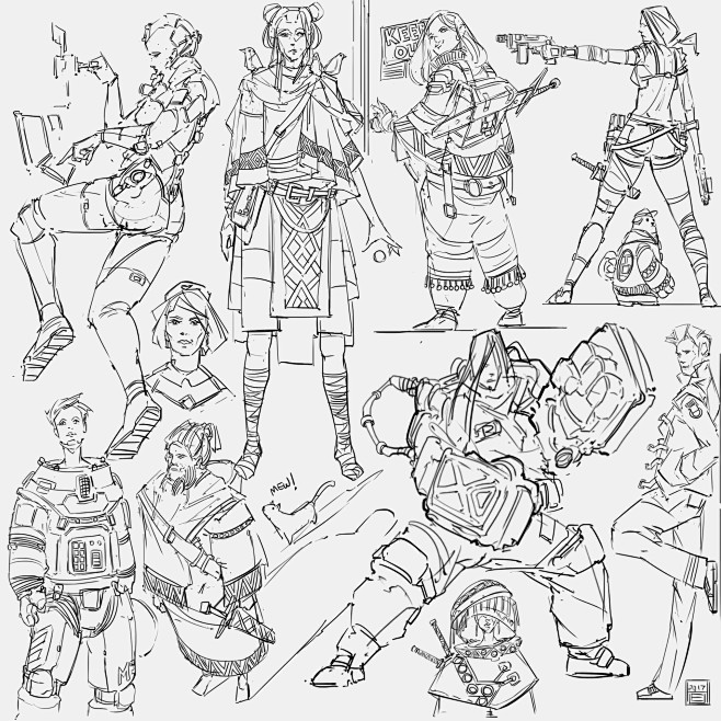 Weekly Sketches week...