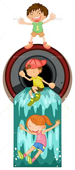 孩子在污水管——人们的角色Kids Playing At Waste Pipe - People Characters男孩、商业、化工、清洁、概念设计、肮脏、流失、生态、能源、环境、设备、工厂,水龙头,工业、工业、孤立的,孩子,液体金属,管道,管道,管道,管道,污染,象征,有毒的,管,浪费水 boy, business, chemical, clean, concept, design, dirty, drain, ecology, energy, environment, equipment, fact