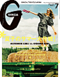 Ginza's cover，日杂里会比较期待Ginza每一期的封面。 ​​​​