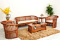 红庭家具纯实木榆木沙发客厅组合美人栖凉椅带沙发垫包邮新中式风-tmall.com天猫