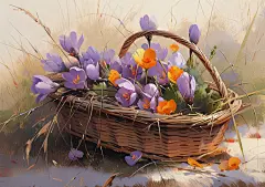 {AI系列}西方插画（场景）（卡通，写实）