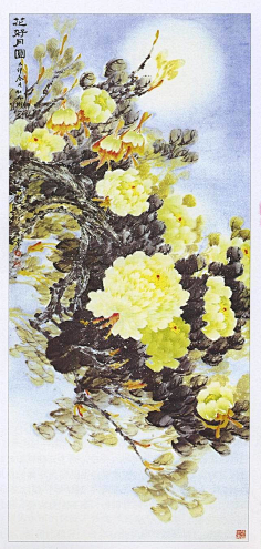 崔庆国写意牡丹画法