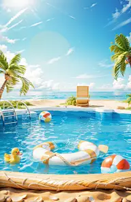 T-田园合成素材