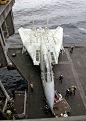 F-14 going up; or down: