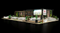 3d design booth cityscape egypt Exhibition  green greenery Nature rustic wood