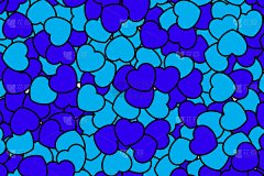 情人节色彩造型，高清晰度设计