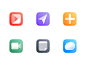 Icons for an iOS icon pack #3