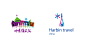 城市旅游的logo应该这样设计！瞅瞅，哈尔滨的旅游楼狗，改造后是啥样。-古田路9号-品牌创意/版权保护平台