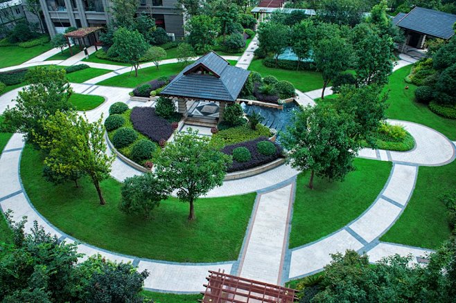 住宅小区植物景观